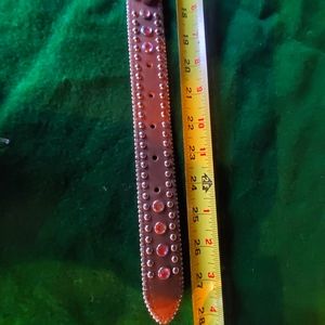 Nacona Belt Co. Brown Leather Belt 28 ln. Long